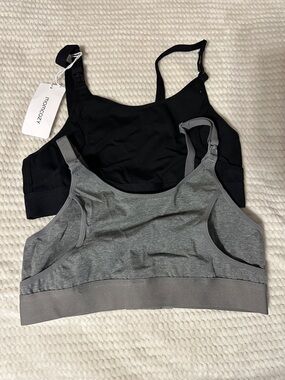MomCozy Pumping Bras, set of 2